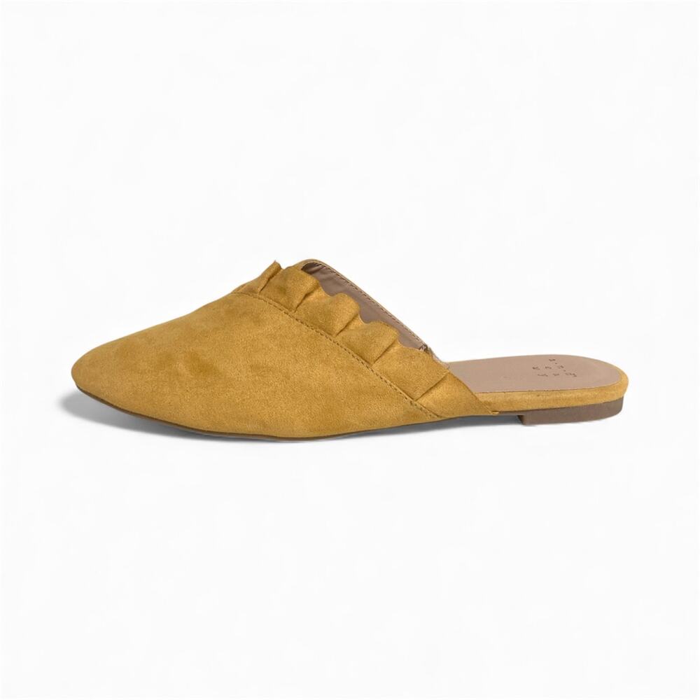 a new day Mustard Yellow Braided Slip-On Flats - Picture 7 of 11
